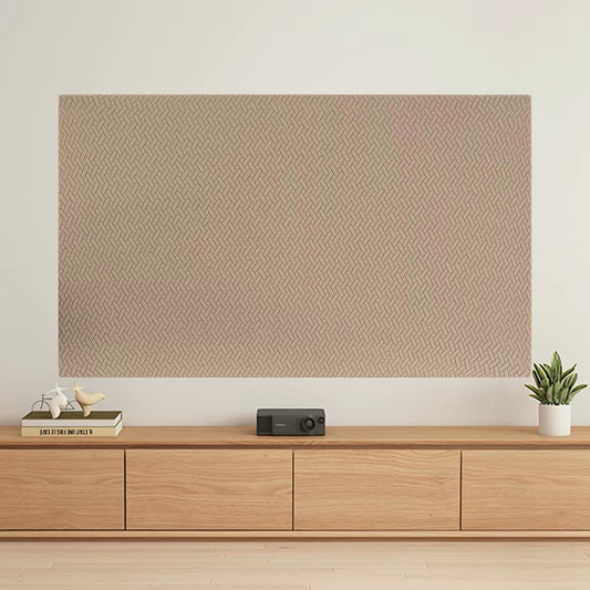 Fabric TV Dust Cover for Wall-Mounted TVs – 100-inch