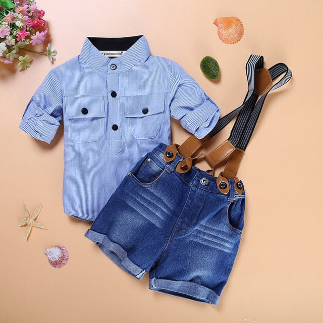 Toddler Boy Clothes Summer Children Clothing Boys Sets Costume For Kids Clothes Sets T-shirt+Jeans Sport Suits 2 3 4 5 6 7 Years - 2bazar4