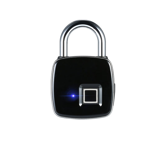 USB Rechargeable Smart Keyless Fingerprint Lock IP65 Waterproof Anti-Theft Security Padlock Door Luggage Case Lock - 2bazar4