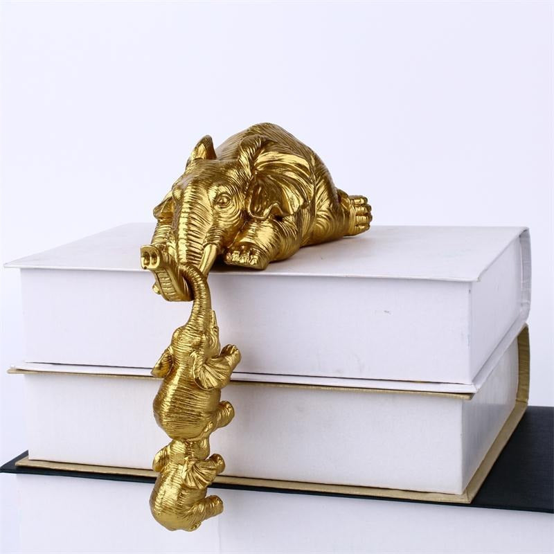 Resin Crafts Mother Love Elephant Resin Mother's Day Gift Decorative OResin Crafts Mother Love Elephant Resin Mother'【 Size 】: Large: length 15cm, width 7.6cm, height 6.5cm, small: 11.5 * 3.7cmInner box size: 19 * 10 * 12 (312G) Weight subject to receipt of actual item【 Material 】: