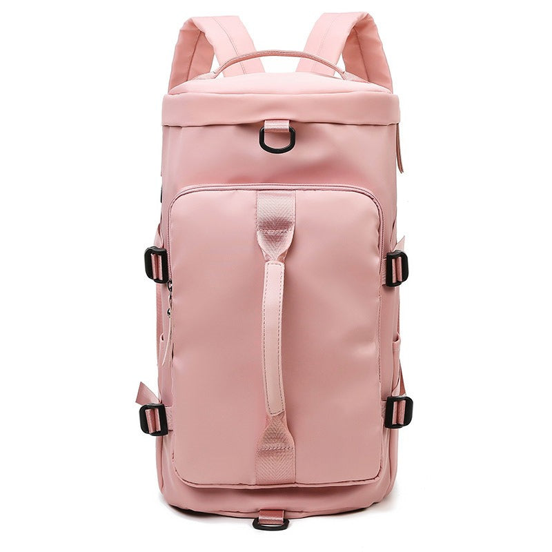 New High Capacity Travel Bag Independent Shoe Warehouse Dry Wet Separation Waterproof Sports Fitness Bag Backpack - 2bazar4