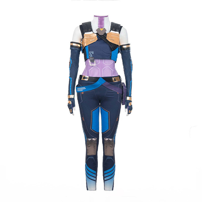 Valorant Neon, Fearless Contract, New Agent, Anime Game, Complete Cosplay, Women's Clothing