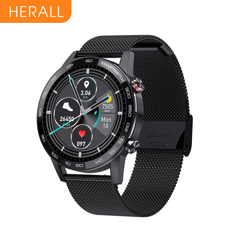 HERALL 2023 ECG Smart Watch For Men IP68 Waterproof Smartwatch Blood Pressure Monitor For Android Apple Xiaomi - 2bazar4