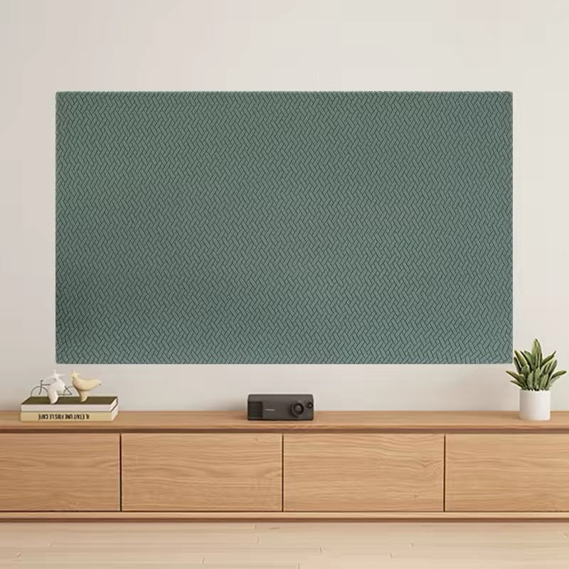 Fabric TV Dust Cover for Wall-Mounted TVs – 100-inch