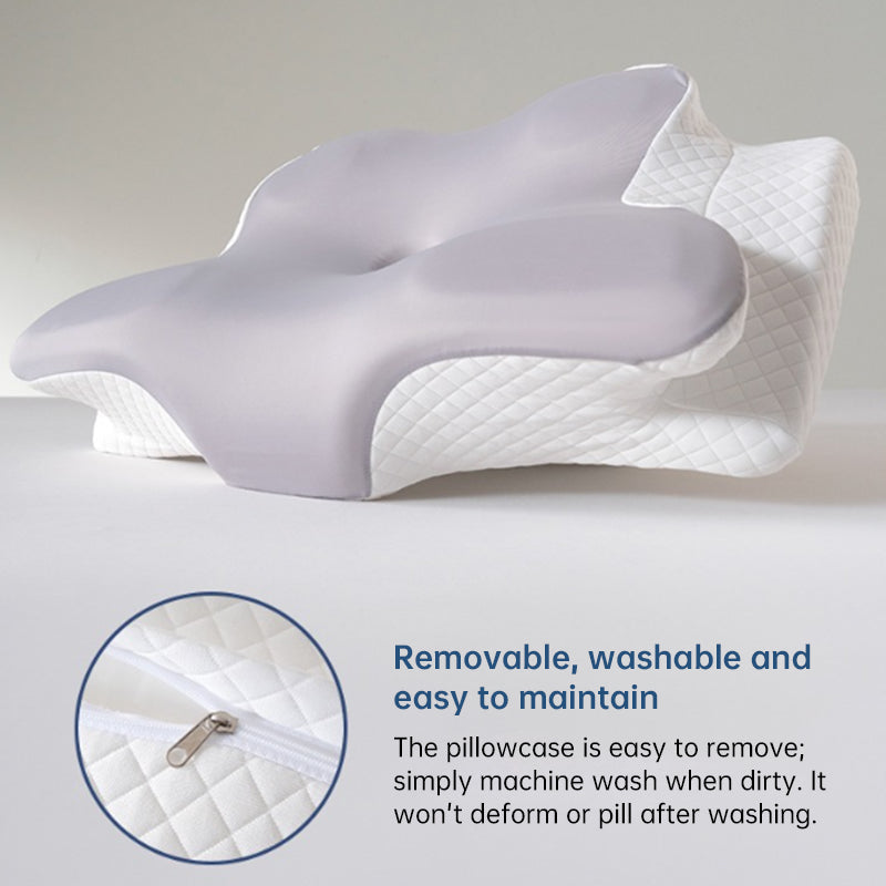 Cooling Memory Foam Cervical Pillow – Slow Rebound Neck Support
