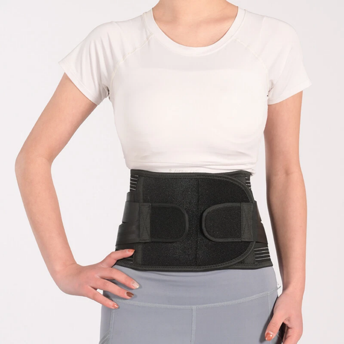 Adjustable Lower Back Brace Lumbar Support Waist Belt For Men Women Pain Relief Waist Belt