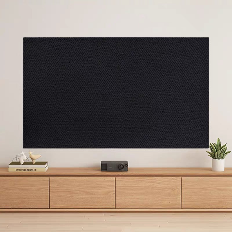 Fabric TV Dust Cover for Wall-Mounted TVs – 100-inch