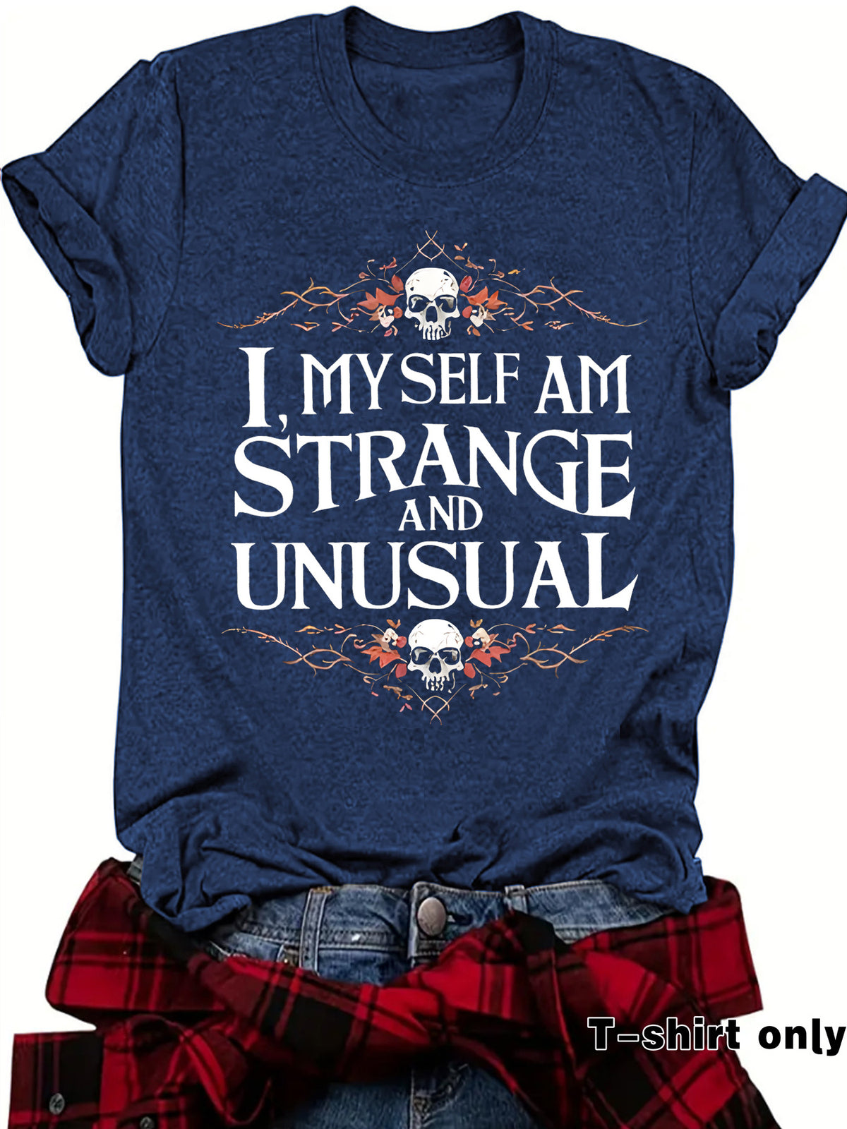 Halloween Skull Pattern T-Shirt - product image 8