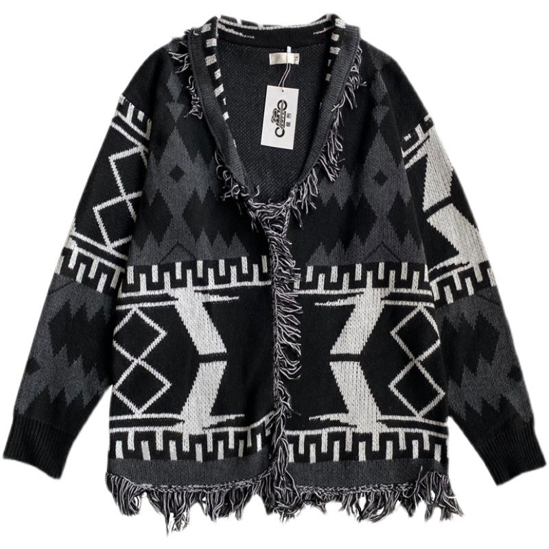 Halloween Embroidered Sweater