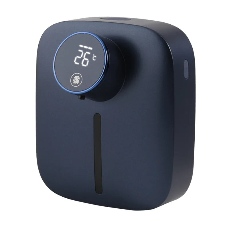 Wall-mounted Automatic Soap Dispenser Multifunctional Infrared Sensor LED Digital Display Touchless Foam USB Rechargeable - 2bazar4