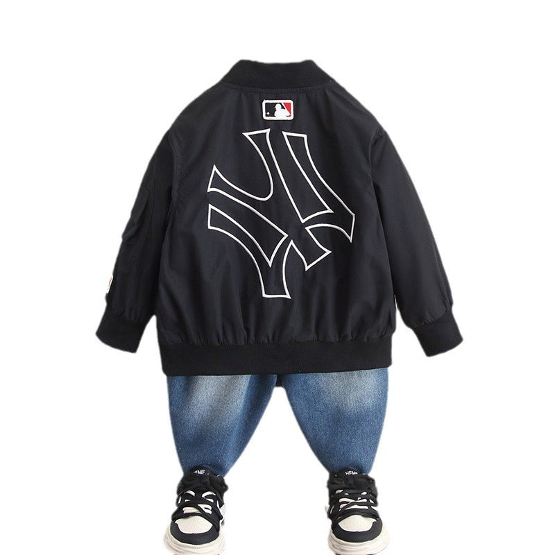 Boys Autumn Baseball Jacket - product image 5