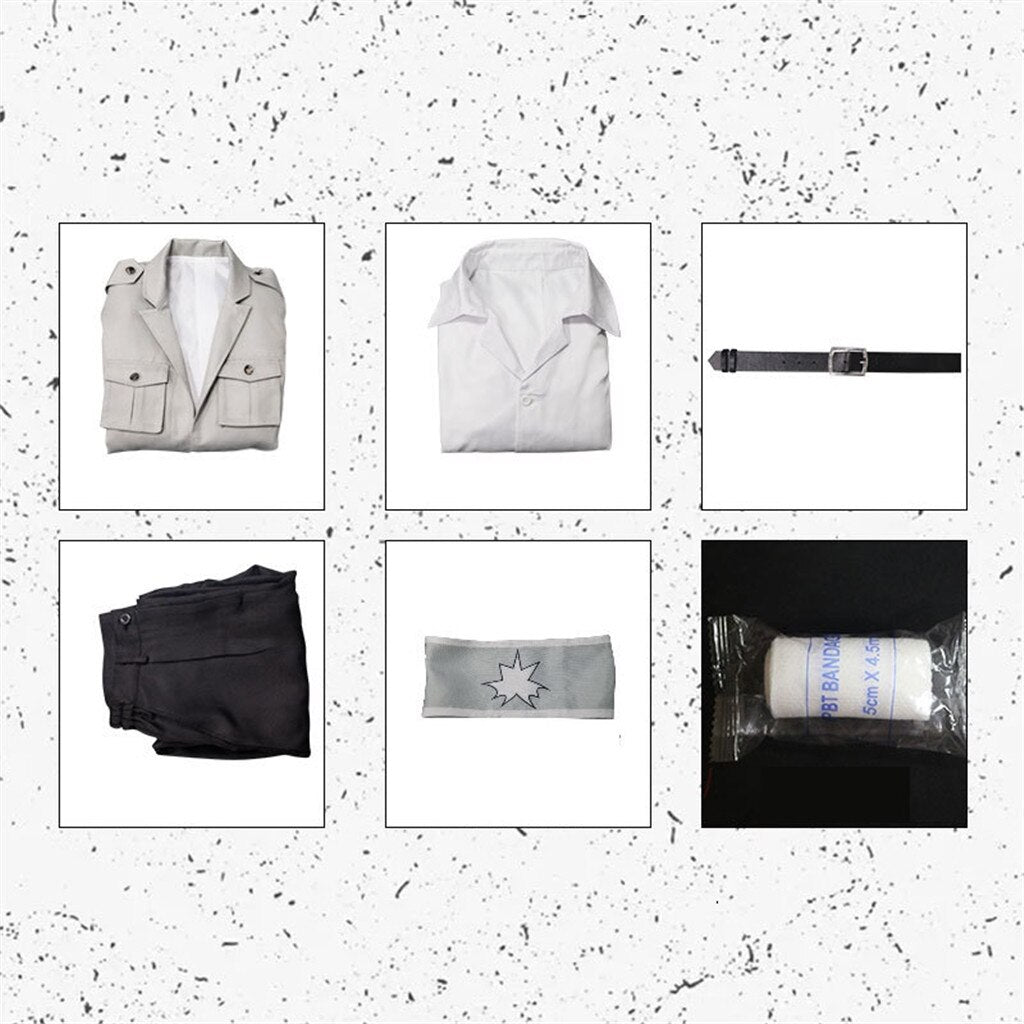Attack on Titan Eren Jaeger Season 4 Cosplay Set