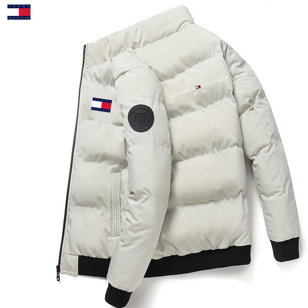 Men's standing collar cotton jacket, winter thick warm cotton jacket, Korean version down jacket, handsome cotton jacket eprolo