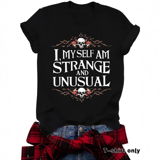 Halloween Skull Pattern T-Shirt