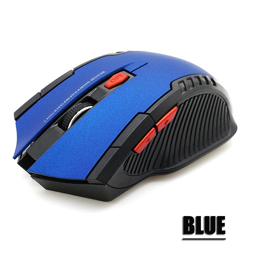 2.4GHz Wireless Mice With USB Receiver Gamer 2000DPI Mouse For Computer PC Laptop - 2bazar4