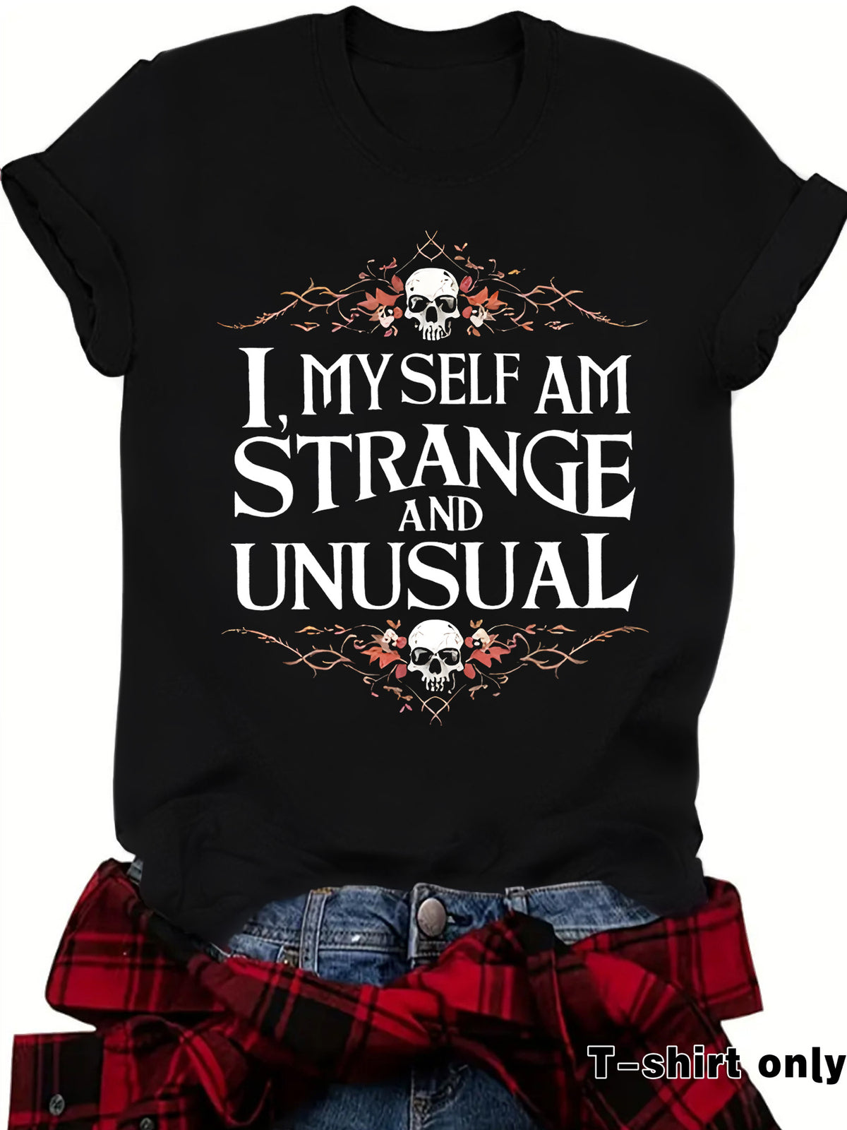 Halloween Skull Pattern T-Shirt - product image 9