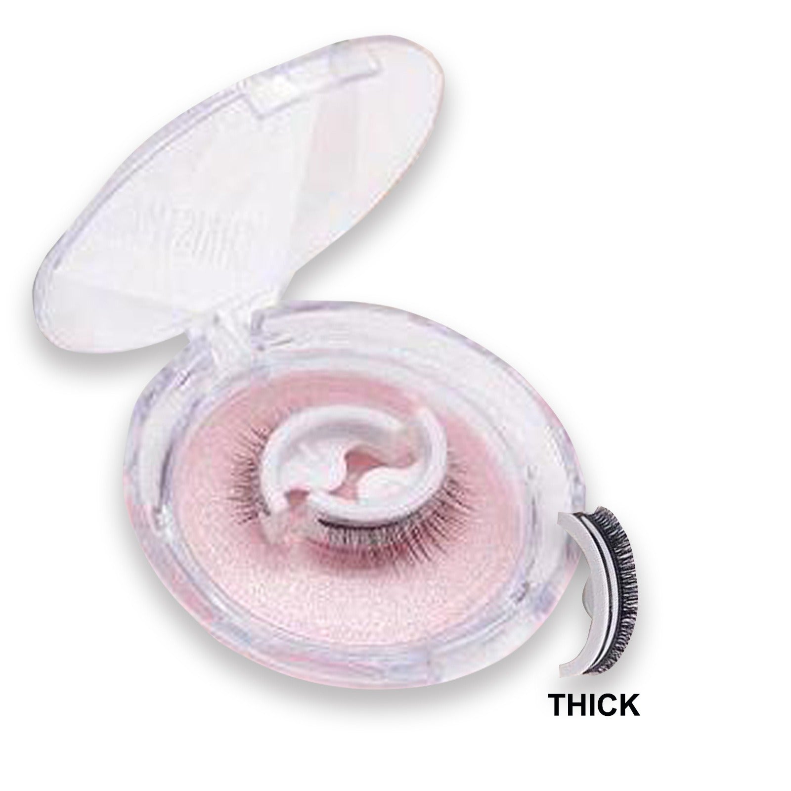 Reusable 3D Mink Lashes Natural False Eyelashes Self Adhesive Fake Glue Free Makeup Eyelash Extension Silk - 2bazar4