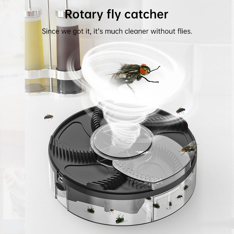 2026 Automatic Fly Trap for Home Kitchen - Removable Insect Pest Catcher