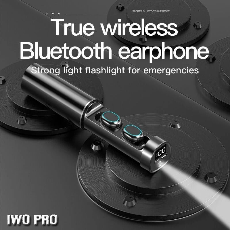 N21 wireless Bluetooth headset pull tube touch LED display binaural inN21 wireless Bluetooth headset pull tube touch LED display binauralTransmission range: 10 metersBluetooth protocol: 5.0Usage: earplug type