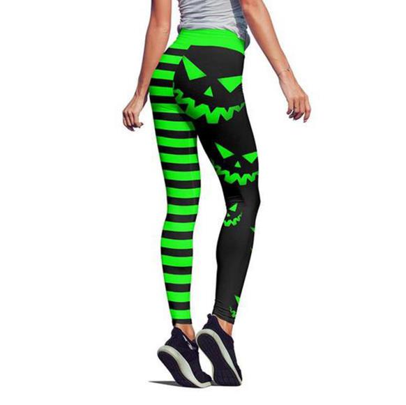 Halloween Pumpkin Print Pants - product image 2