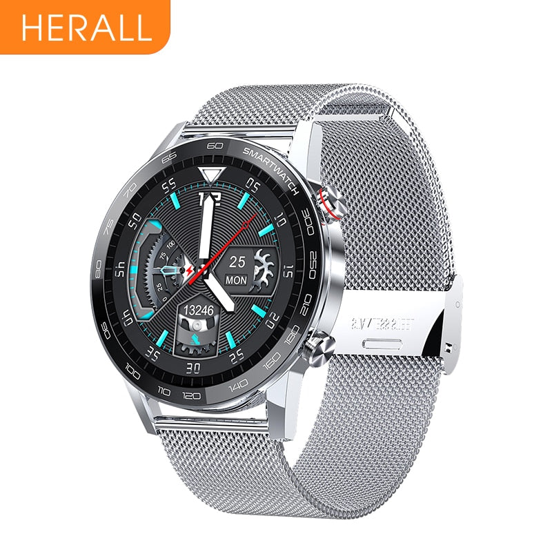 HERALL 2023 ECG Smart Watch For Men IP68 Waterproof Smartwatch Blood Pressure Monitor For Android Apple Xiaomi - 2bazar4