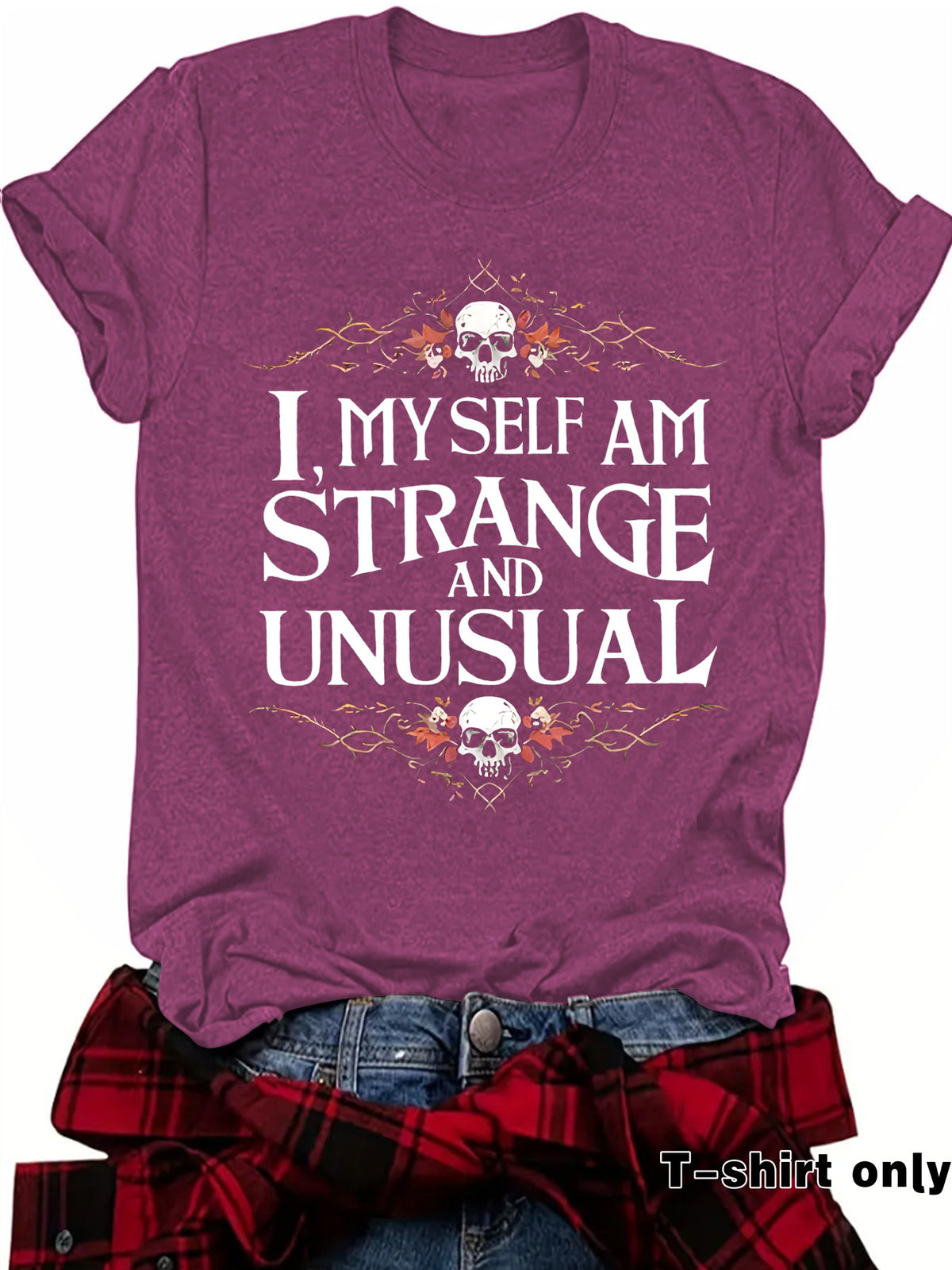 Halloween Skull Pattern T-Shirt - product image 10