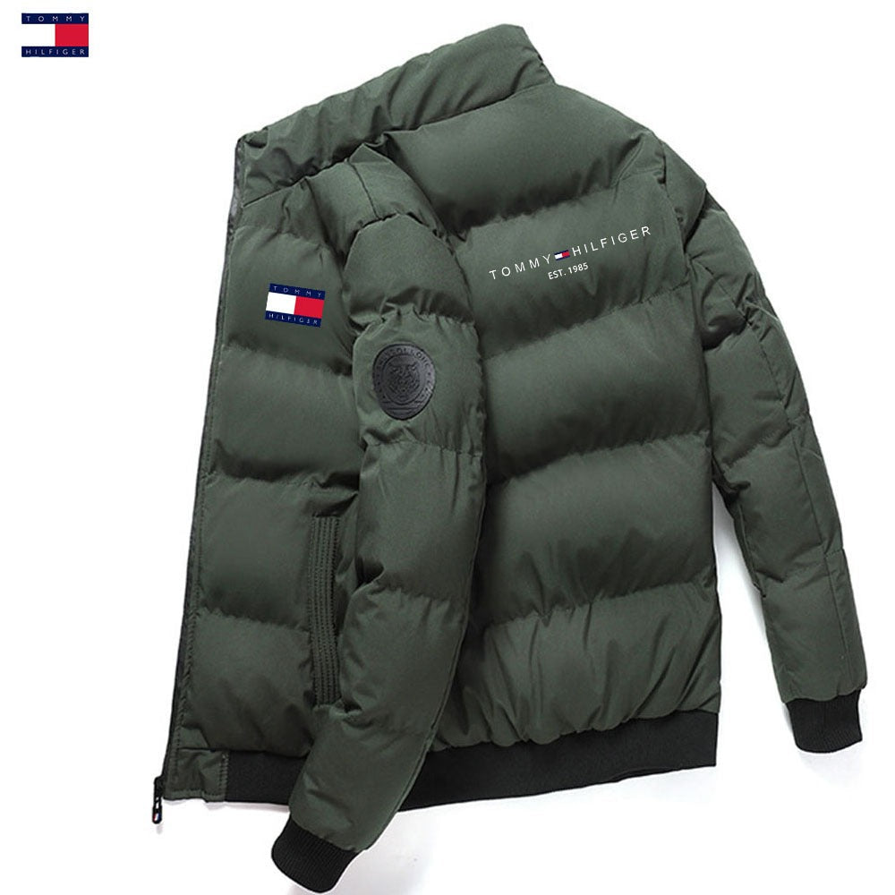 Men's standing collar cotton jacket, winter thick warm cotton jacket, Korean version down jacket, handsome cotton jacket eprolo