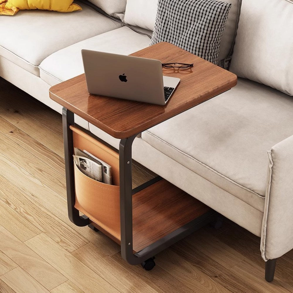 Side Table C Shaped for Sofa Coffee End Tables for Living Room Bedside Tables UK