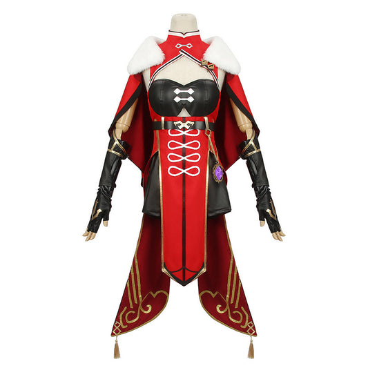 Genshin Impact Heavy Cloud Big Dipper Autumn COS Coronaless Dragon King Royal Sister Full Set Cloak Anime Cosplay