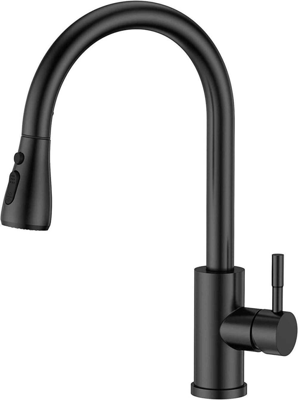 360° Pull-Out Kitchen Sink Mixer Tap – Black - product image 6