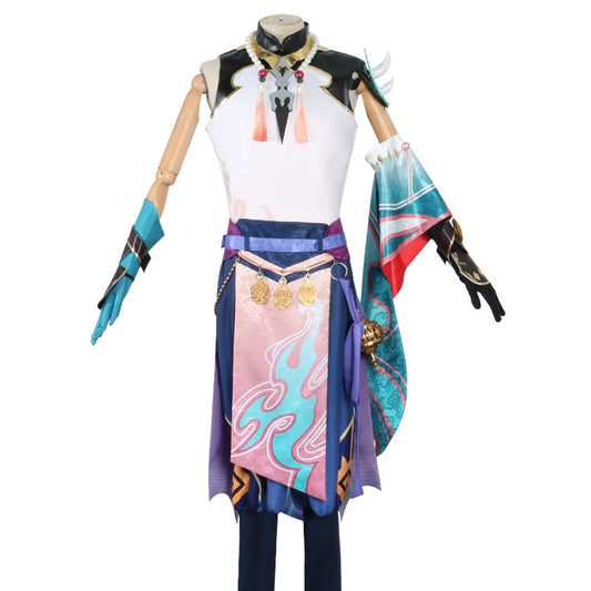 Genshin Impact Cos Costume Manman Cosplay Costume Protector Yasha General C Costume anime Animation