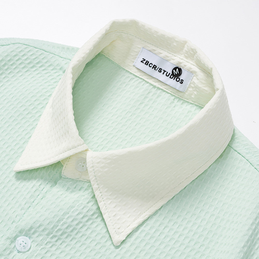 Embroidered Tie Short Sleeve - product image 3