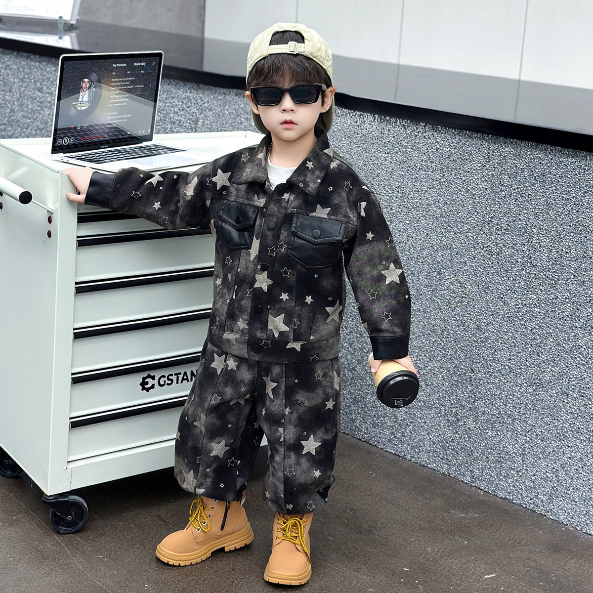 Boys Autumn Denim Two-Piece Set - product image 6