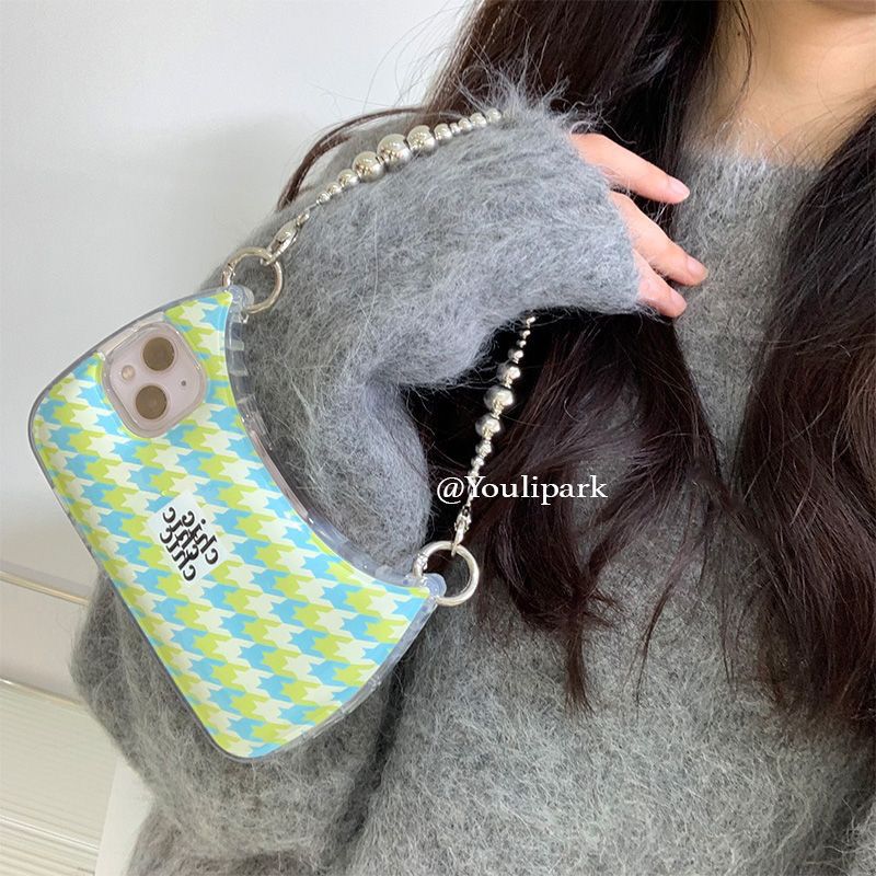 Fashion Handbag In Autumn And Winter Is Suitable For 13 Apple 14ProMax13 Apple 14ProMax Phone Case iPhone12Protective Case texture: soft glueStyle: all inclusive