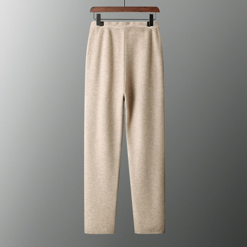 Men's 100% Australian Wool Zip Cardigan & Trousers Set