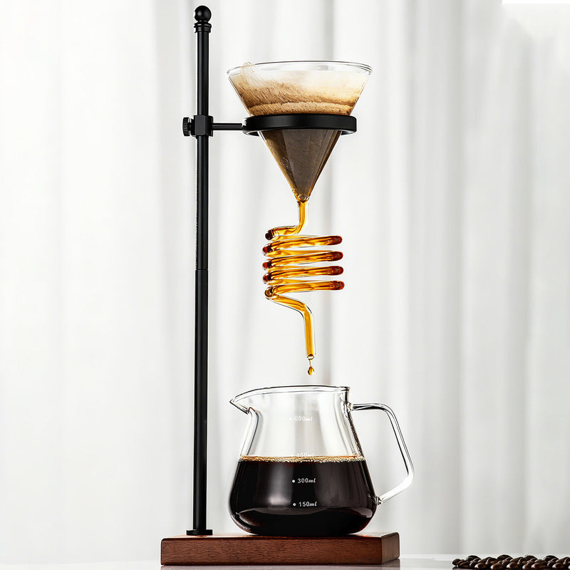 Spiral Pour-Over Coffee Dripper Stand