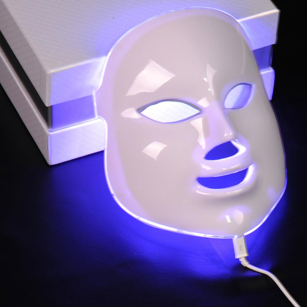 7 Colors Light Photon LED Electric Facial Mask Therapy beauty salon Anti-Aging Wrinkle Removal Skin PDT Skin Rejuvenation Device - 2bazar4