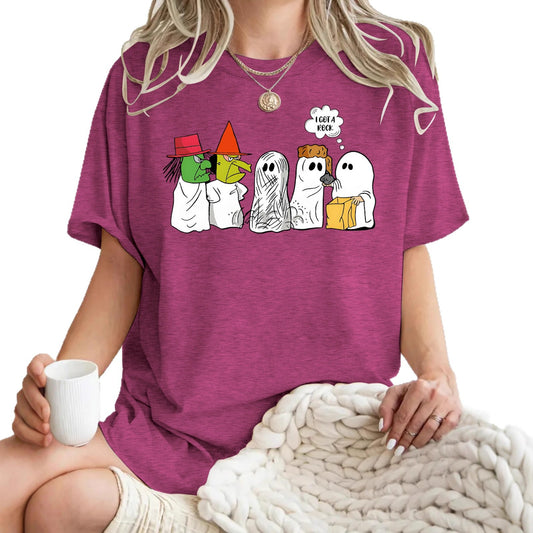 Halloween Short sleeved Women's T-shirt