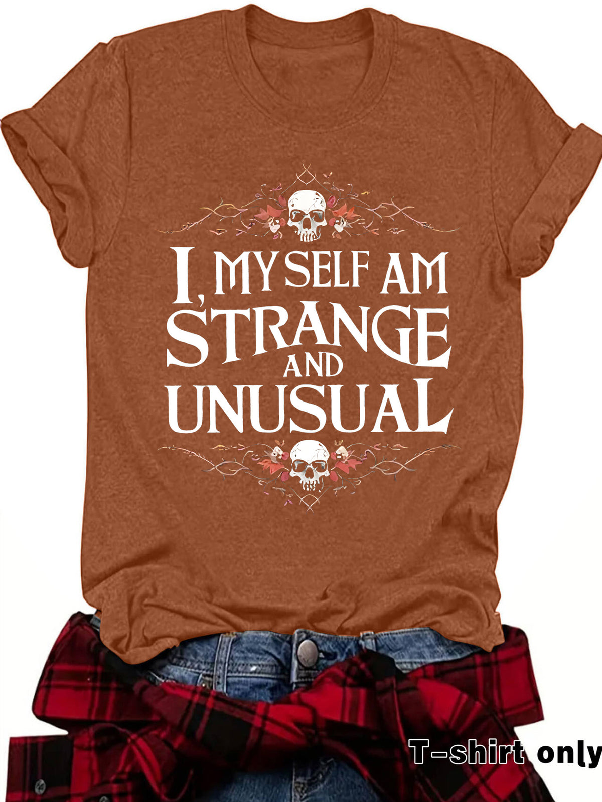 Halloween Skull Pattern T-Shirt - product image 14