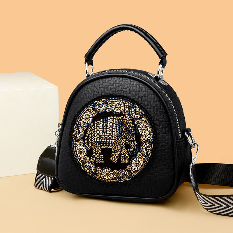 Women's Vintage Multi-Layer Shoulder & Crossbody Tote Bag