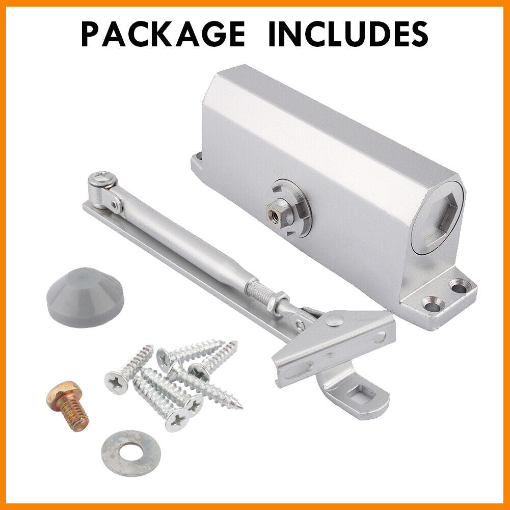 40-65KG Heavy Duty fire rated Overhead Door Closer Opener Adjustable Soft Close