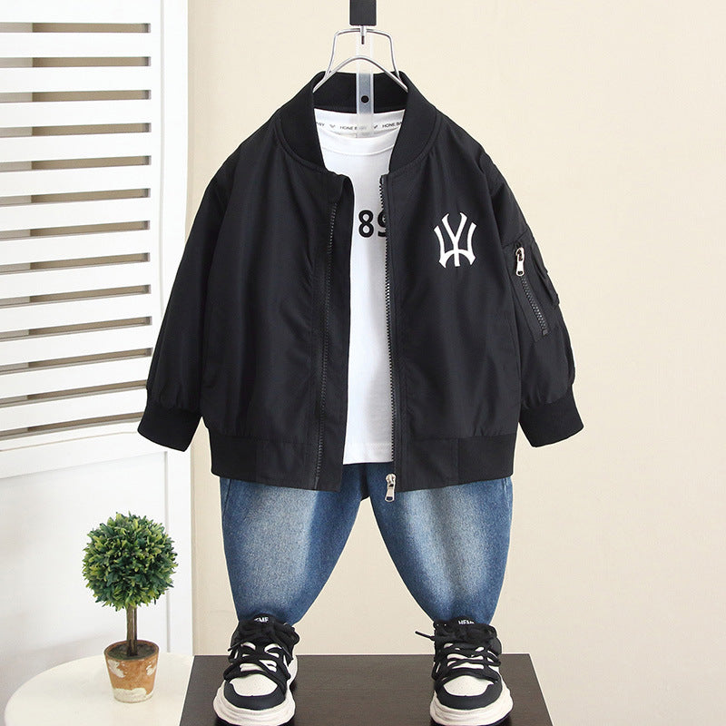 Boys Autumn Baseball Jacket - product image 3