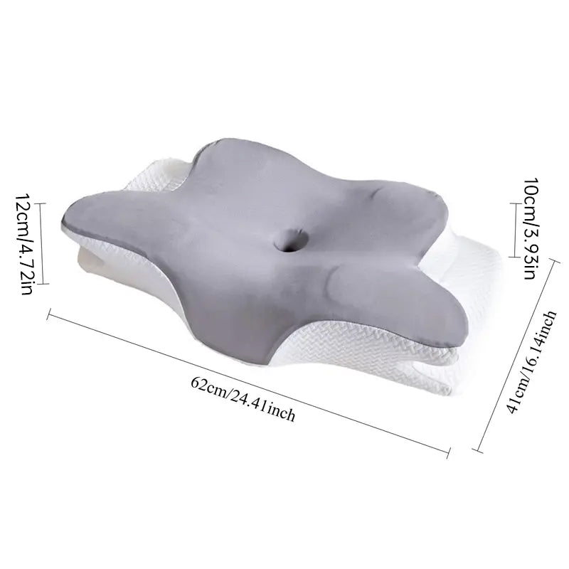 Cooling Memory Foam Cervical Pillow – Slow Rebound Neck Support