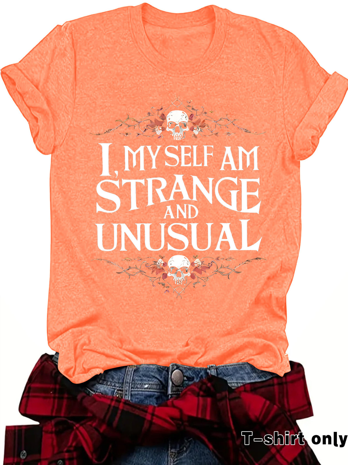 Halloween Skull Pattern T-Shirt - product image 11