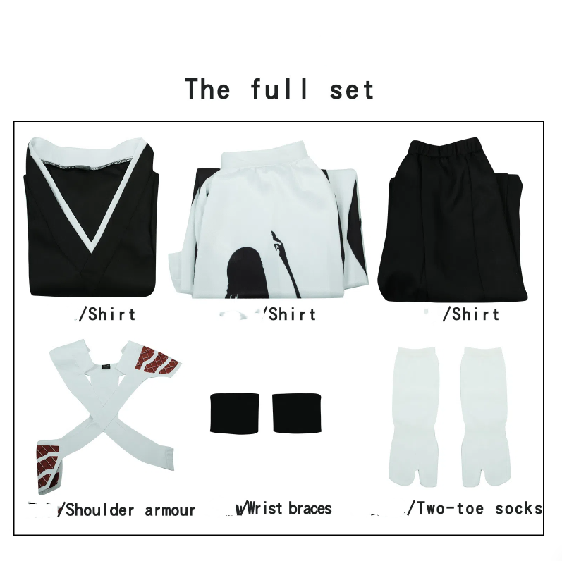 Bleach Ichigo Kurosaki Cosplay Costume or Wig
