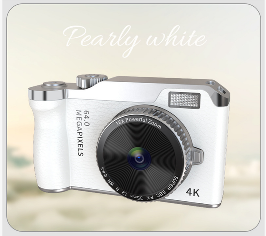 Retro 4K Portable Digital Camera