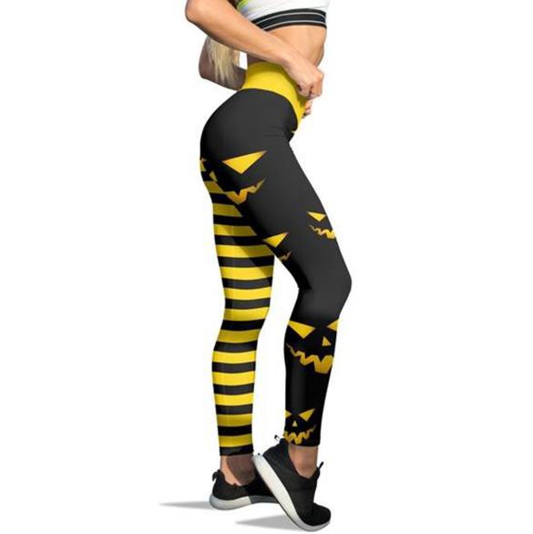 Halloween Pumpkin Print Pants - product image 4