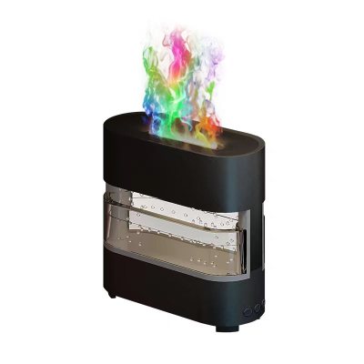 New Products Rain Cloud Fire Humidifier Water Drip Novedades  Rain Water Diffuser Fire Flame Humidifier Aroma Diffuser - 2bazar4