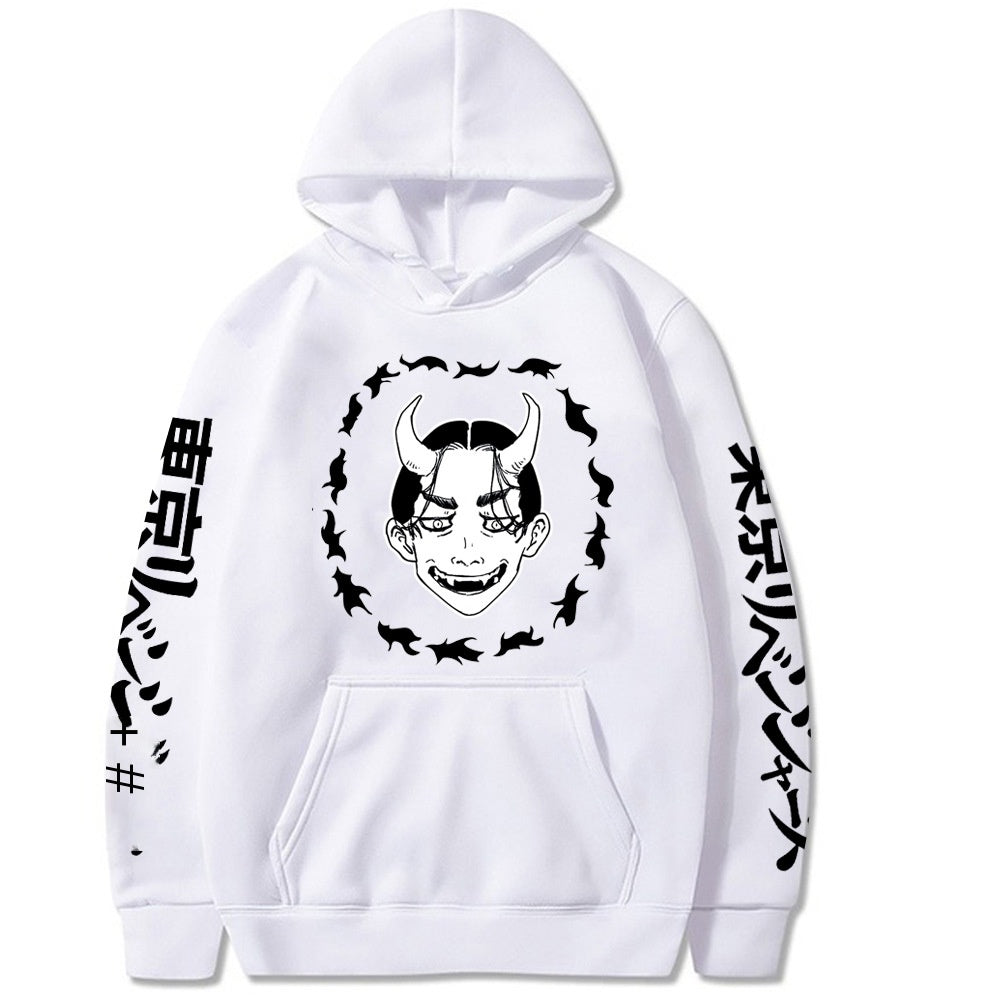 Tokyo Revengers printed hoodie men's sweatshirt Halloween