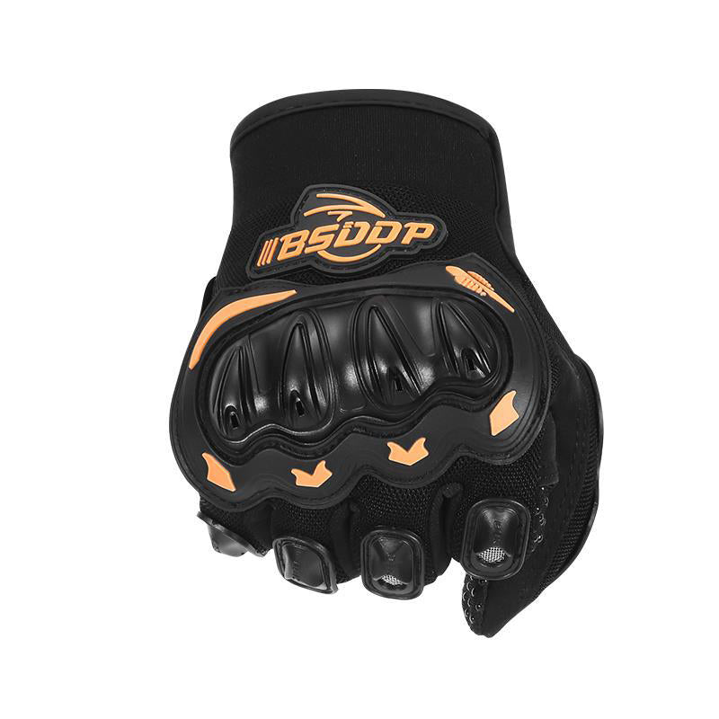 Motorcycle Riding Gloves, All Finger, Summer Breathable, Men's And WomElectric Vehicles, Anti Fall, Anti Slip, Touch ScreenProduct attributes:Material: High quality mesh fabricApplicable age group: adultApplicable gender: neutral/both genders